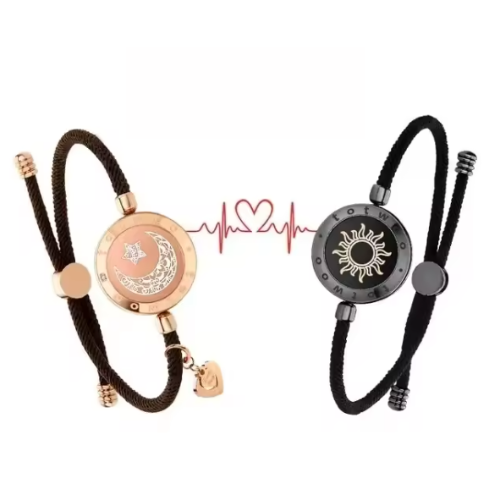 Long-distance bracelets Light + Vibration