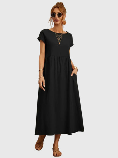Casual Pocket Dress