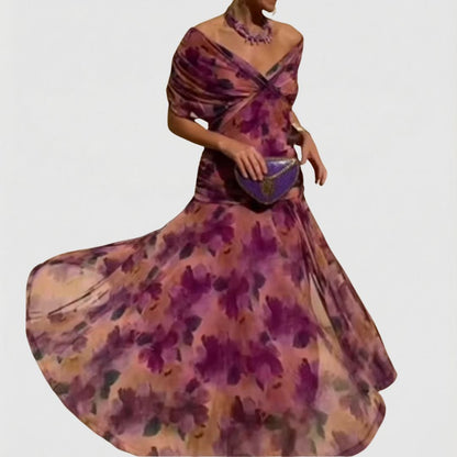 Eloria | Elegant Floral Dress