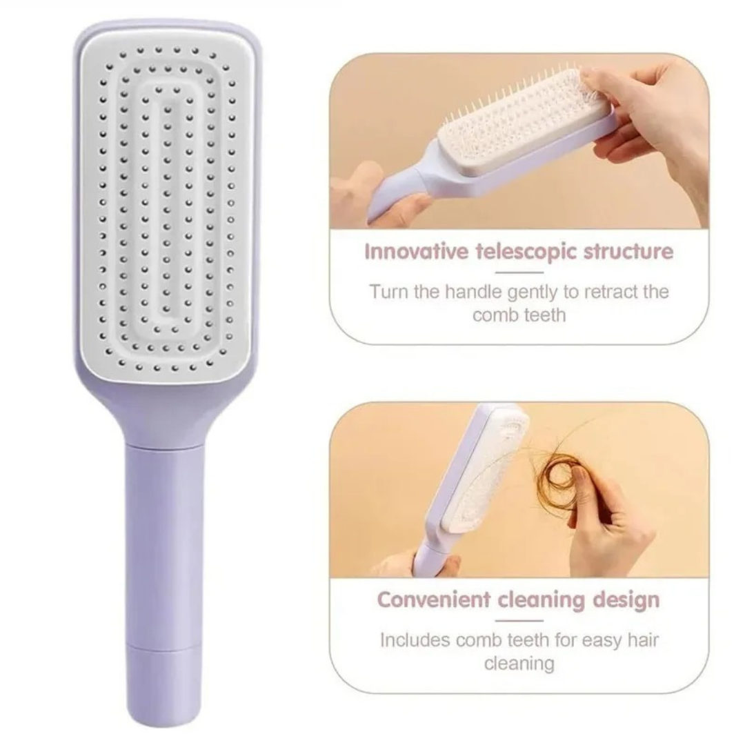 Self-Cleaning Comb