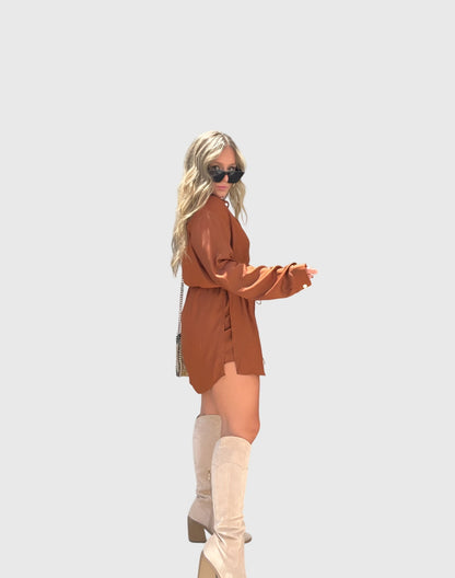 Jamie | Elegant Romper Dress