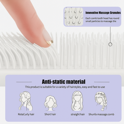 Self-Cleaning Comb