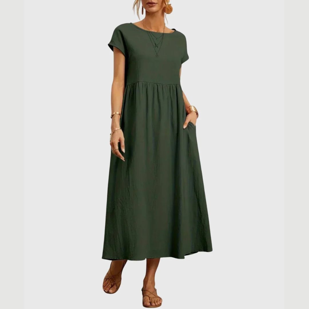 Casual Pocket Dress
