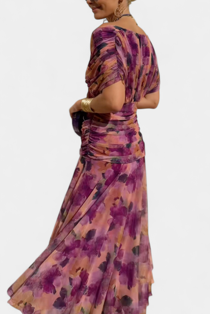 Eloria | Elegant Floral Dress